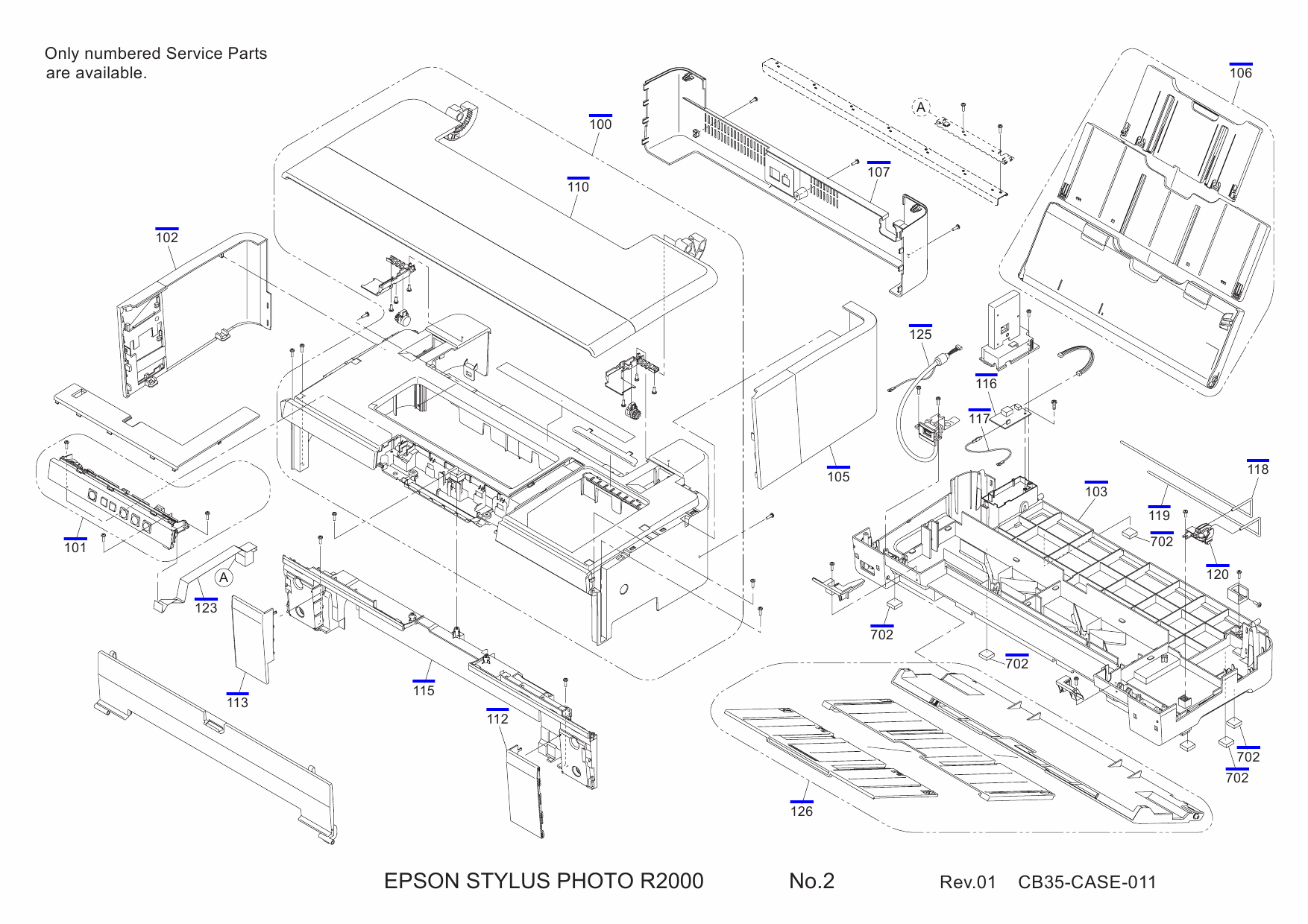 EPSON StylusPhoto R2000 Parts Manual-4